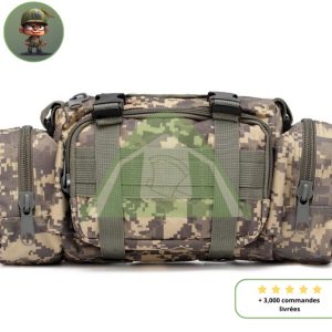 Sac Trousse de Secours gris camouflage digital
